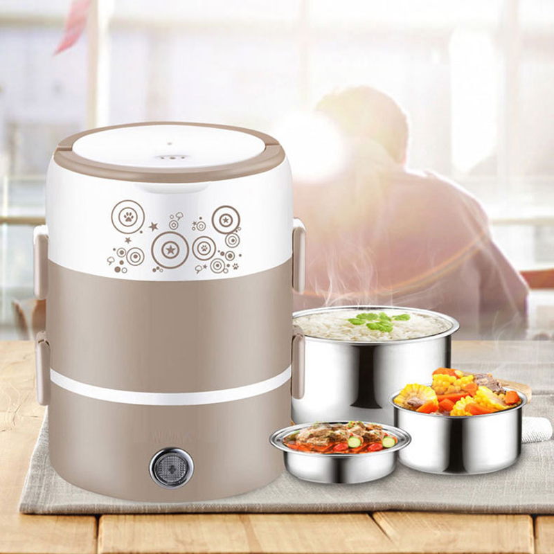 Home Cooking Heater - Ланч-бокс с электрическим подогревом, 220 В,
